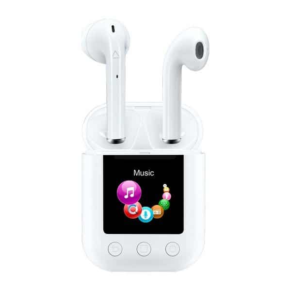 Denver - Earbud Headphones Med Bluetooth Og Mp4-afspiller - Twm-850 - 8gb - Hvid