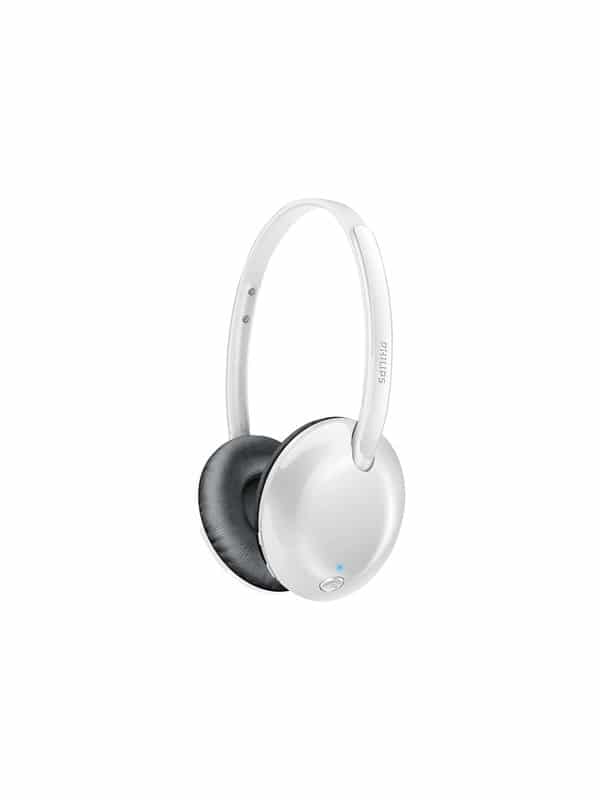 Philips SHB4405WT Wireless Bluetooth Headphones