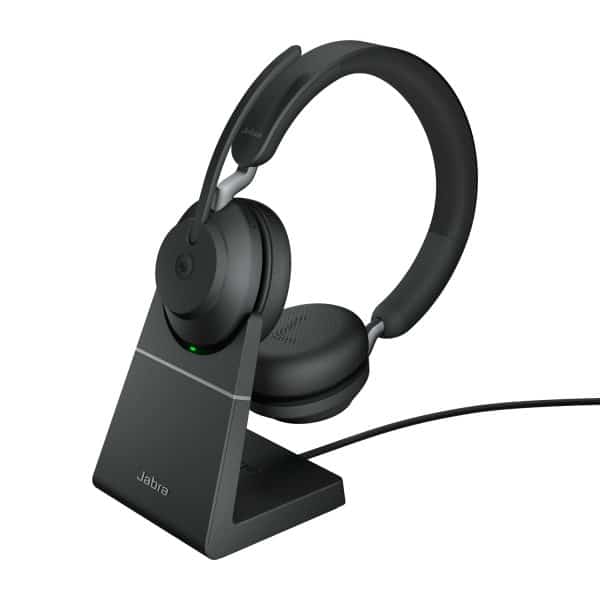 Jabra Evolve2 65 MS Stereo Trådløst Headset. Sort.