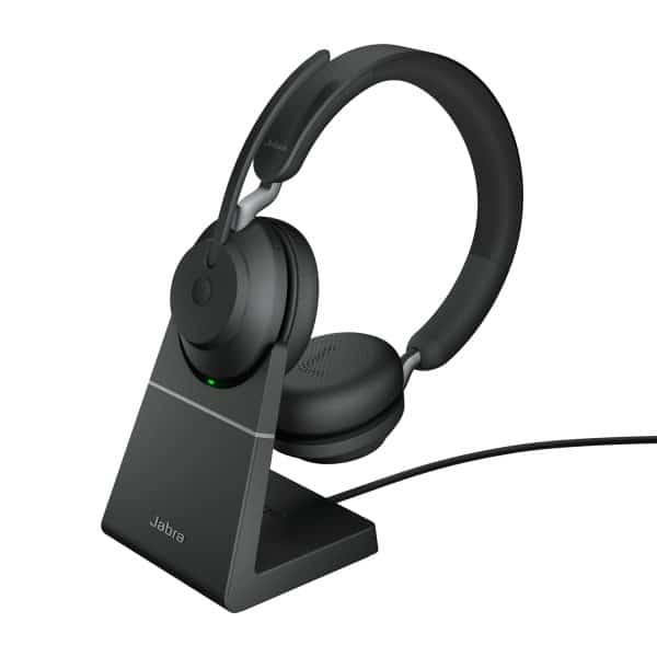 Jabra Evolve2 65 UC Trådløst Stereo Headset. Sort.