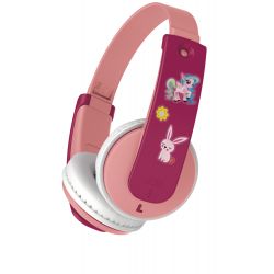 Jvc Ha-kd10w Kids Headphone Bluetooth Pink - Høretelefon