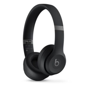 Apple Beats Solo4 Wireless Headphones - On-Ear Wireless Headphones - Matte Black