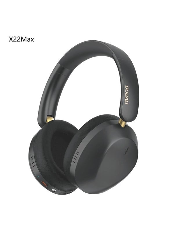 Dudao Max Wireless On-Ear Bluetooth Headphones with ANC - Black