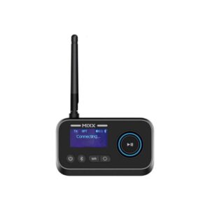 Mixx Audio StreamQ - headphones with mic - with StreamPort Audio Transmitter